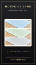 House of Jade™ Silk Cooling Mat For Pets
